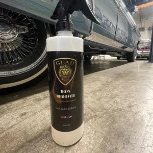 GLAD Iron Remover 26.6 oz Car Care Series for Deep Cleaning Wheels and Paint, Safe and Effective Tool for Vehicle Maintenance