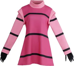 Women's Invader Zim Cosplay Outfits Zim Cosplay Costumes Pink Dress for Halloween