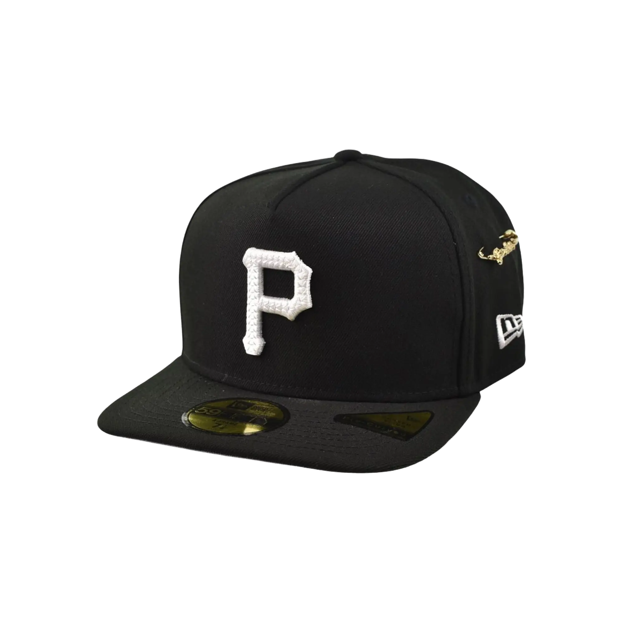 59FIFTY Pittsburgh Pirates Fitted Hat "Script Safety Pin" 60668864