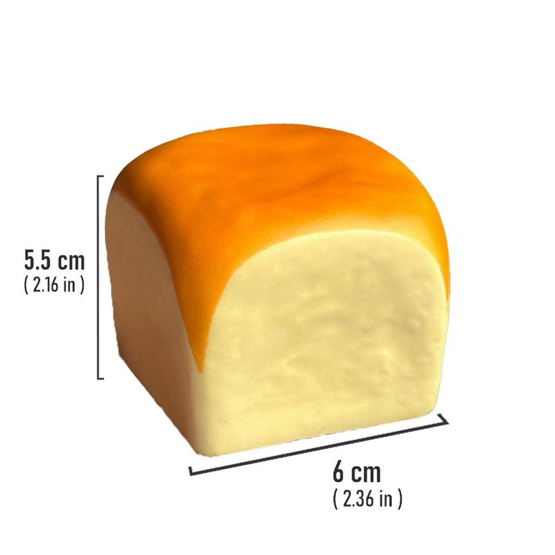 Hawaiian Rolls 2pcs, Slow Rebound Soft Toys, Taba Squishy, Stress Relief Toy，Adults Fidget Toy Sensory Toy