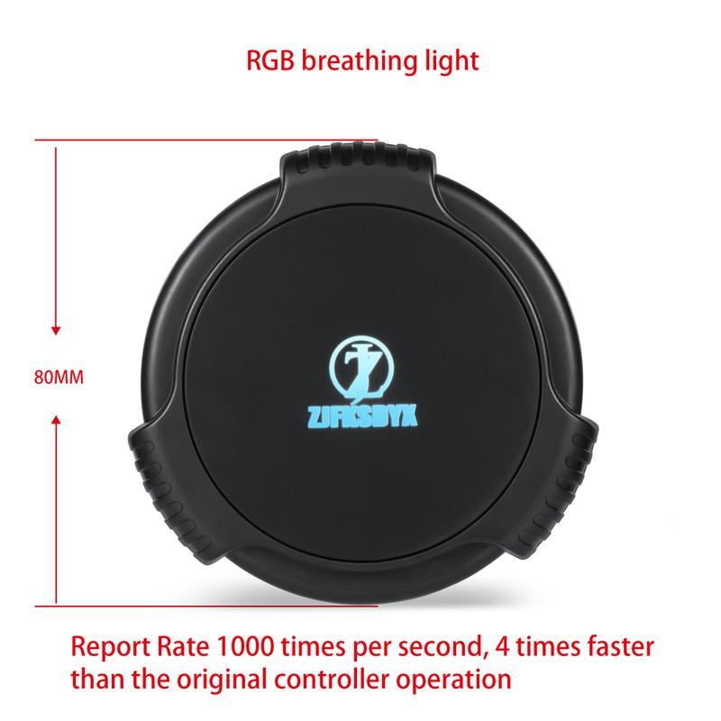 C91 AimBox Keyboard Mouse Adapter for PS4/Xbox/Switch | 0.8ms Ultra-Low Latency MnK Converter | Plug & Play FPS/RTS Gaming for Warzone/Apex Legends/R6 Siege | Dual-Chip Stability