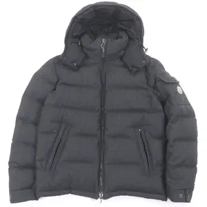 Pre-owned MONCLER Wool Small Leather Goods MONTGENEVRE GIUBBOTTO Down Jacket