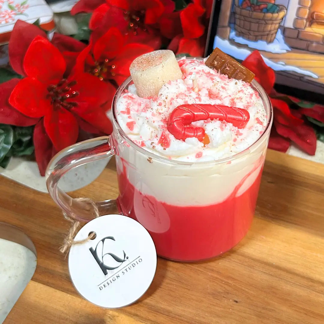 Peppermint Cocoa Candle - 14oz