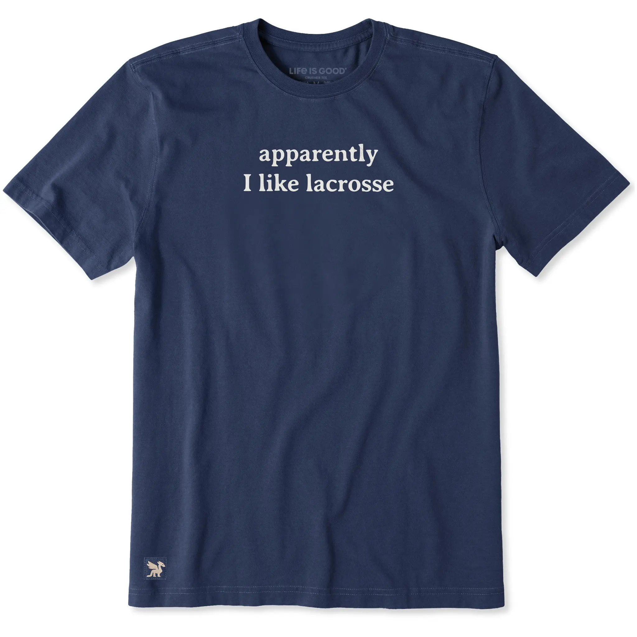 Men's Apparently I Like Lacrosse Short Sleeve Tee