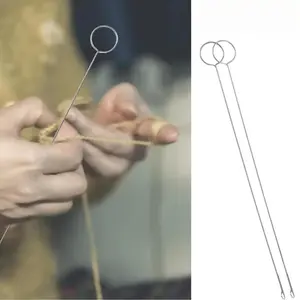 1pc Sewing Loop Turner Hook with Latch for Fabric Tube Straps Belts Homemade Crafting Tool Accessories Sewing Tools