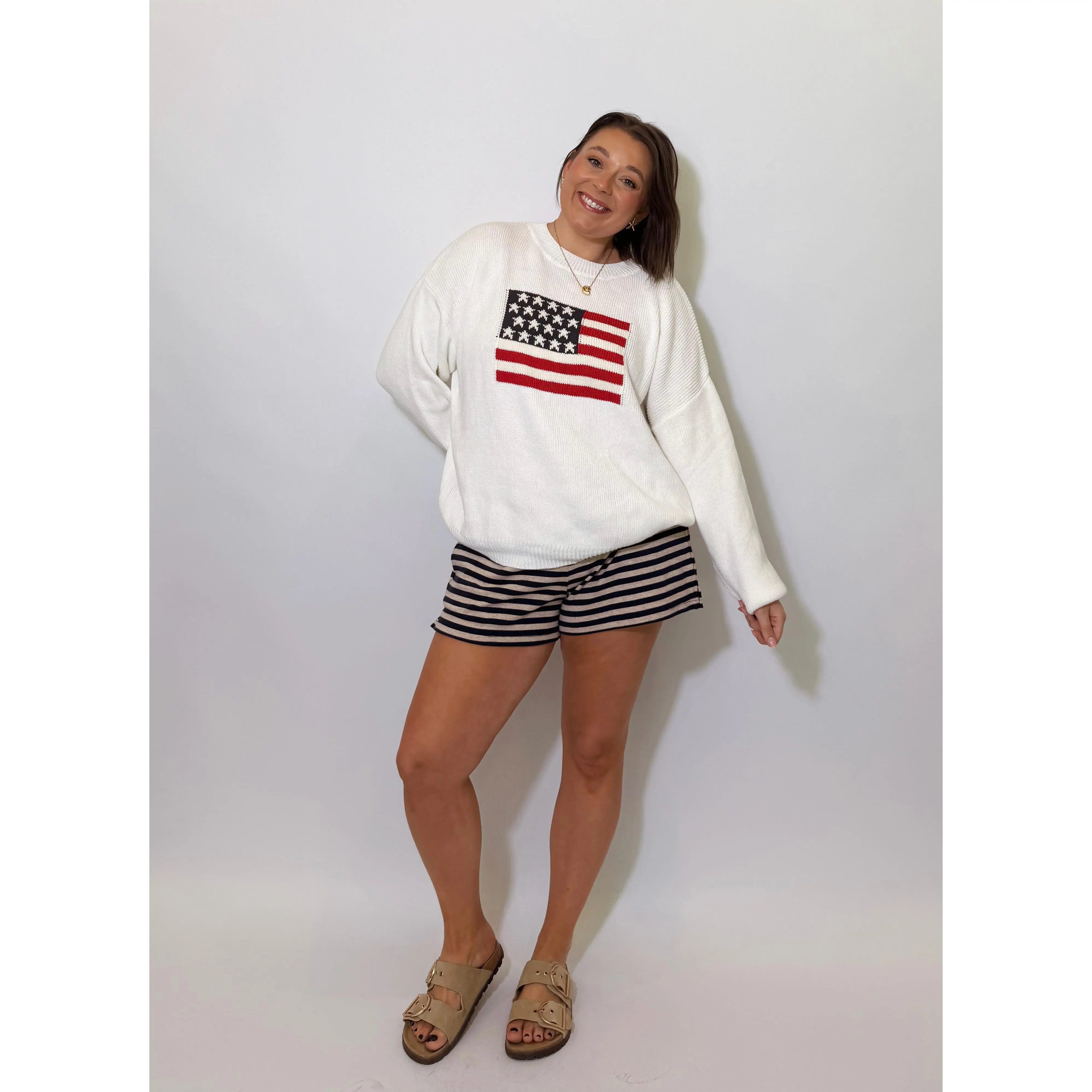 All American Flag Sweater All American Flag Sweater