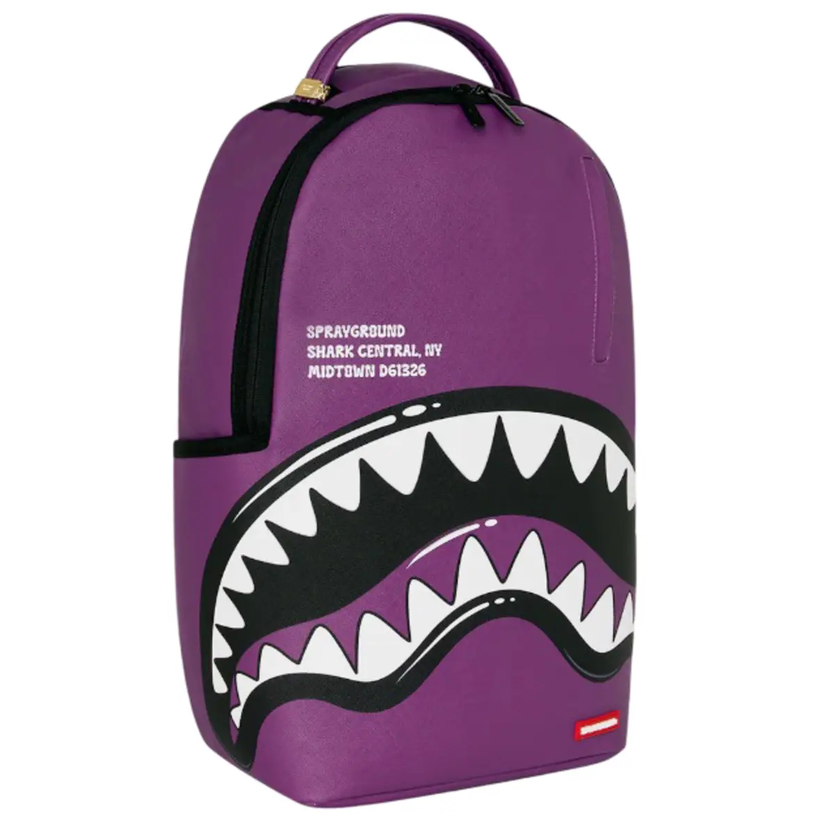 Sprayground Shark Central Bubbly Purple Fashion Backpack New