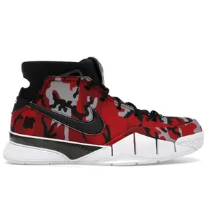 Nike Men's Kobe 1 Protro Undefeated Red Camo (Santa Monica) Basketball Shoes, from StockX