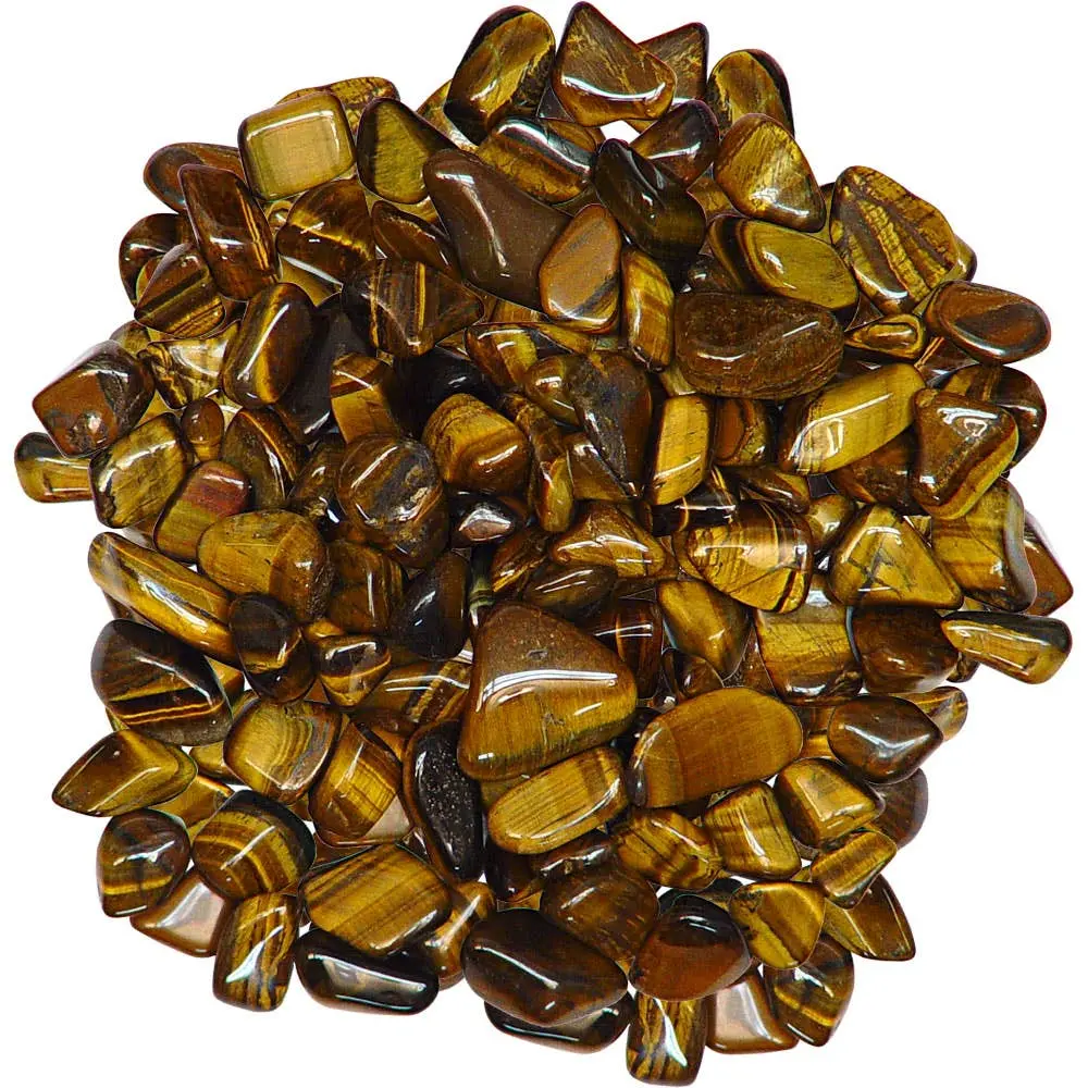 Gold Tiger Eye Tumbled Stone for Confidence & Courage Natural Crystal Jewelry Gemstones And Crystals Enhance Personal Strength and Leadership