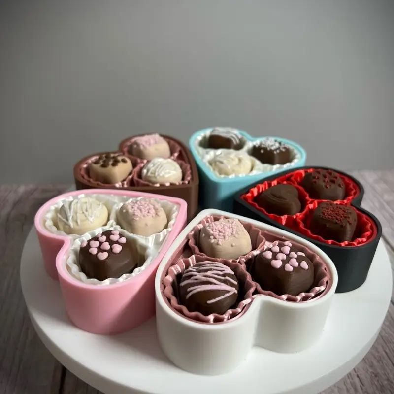 Chocolate Box Fidget Clicker Figurine Desk Decor | Mechanical Switch’s, Figurine Decor, Key Caps - Multicolor-ASMR-STIM-ADHD