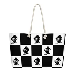 Checkered Black Knight Weekender Bag 2-Sided