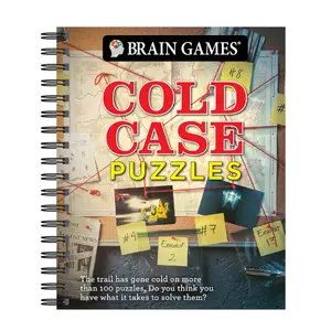 Brain Games - Cold Case Puzzles Spiral-bound – December 1, 2019
