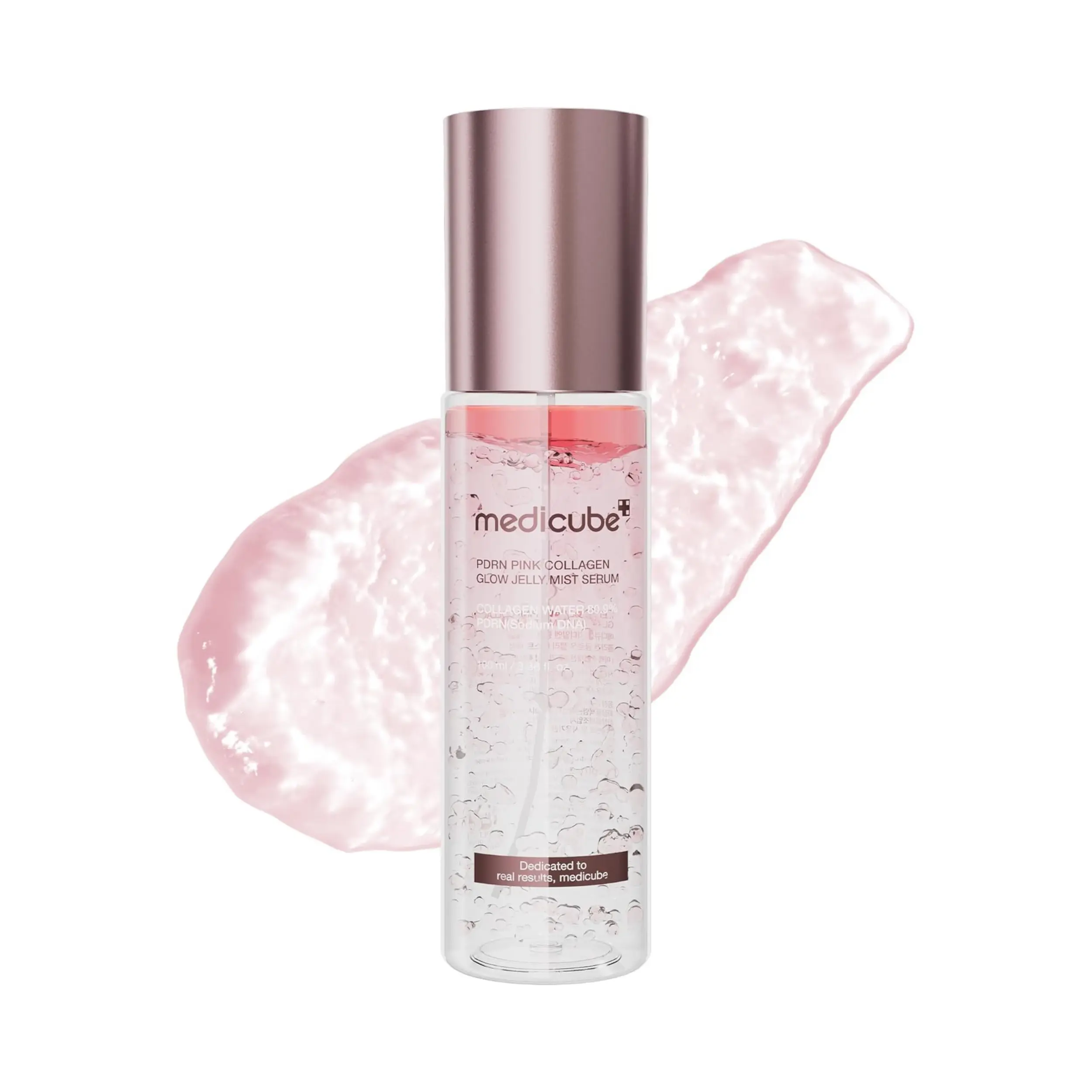 Official Medicube Partner] Pink PDRN Collagen Glow Jelly Mist Serum 100ml -  Dual-Texture Mist Serum with Niacinamide, Glutathione, Ceramide &  Hyaluronic Acid - TikTok Shop