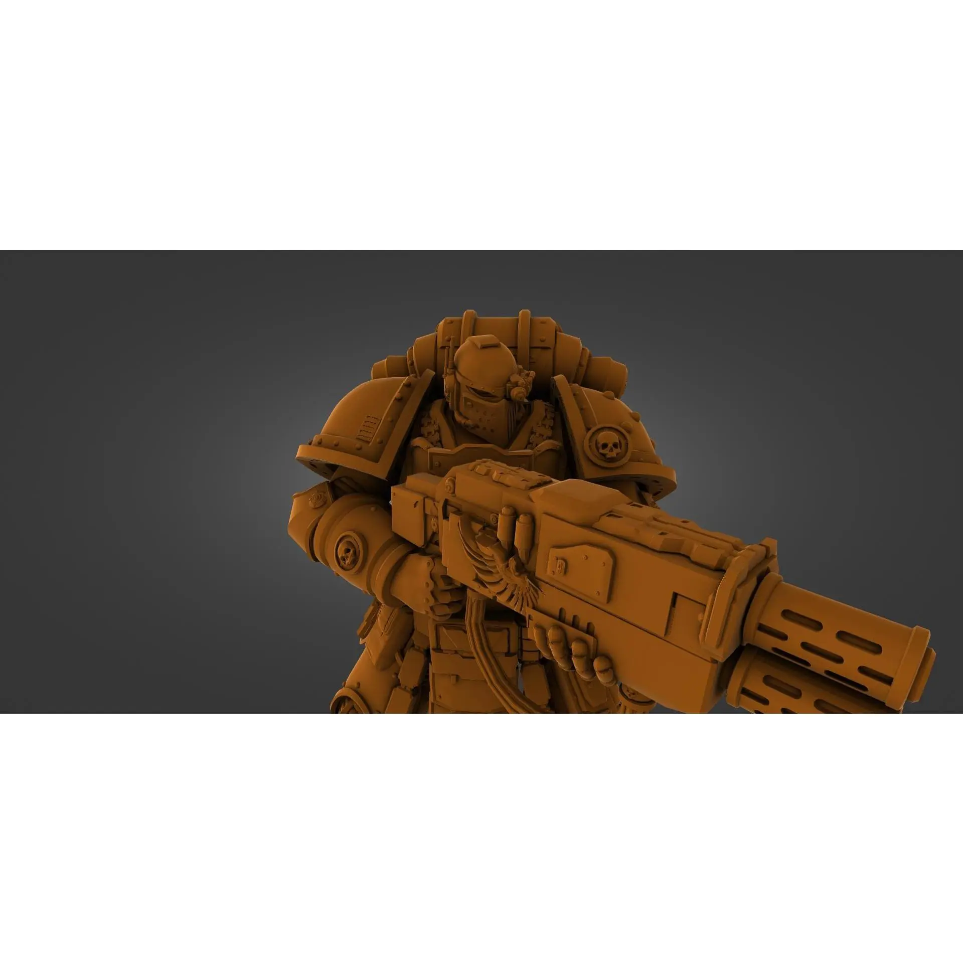 Giant Soldier Marine  5 Poses {By 3DArtGuy}