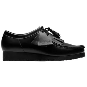 Wallabee HiShine Leather - Black
