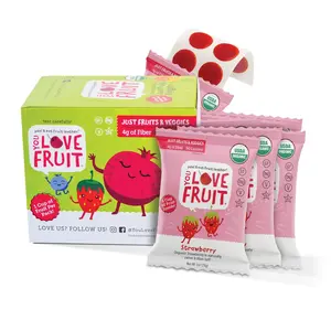 YOU LOVE FRUIT - STRAWBERRY All Natural Fruit Snacks, Healthy Snack Pack, Real Fruit! Gluten Free, Non GMO, Vegan, Low Carb, Low Fat, Kosher, Variety Pack, Great For Adding To Gift Box, 1.0 oz (Pack of 12)