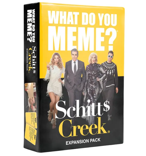 WHAT DO YOU MEME? Schitt's Creek Expansion Pack – Designed to be Added to Core Party Game