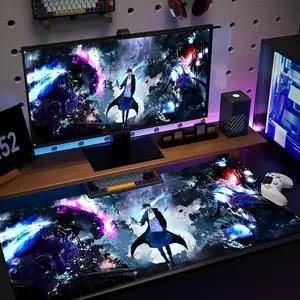 [Sale off up to 65%][Free Ship] Solo Leveling Large Gaming Mouse Pad  HD Print, Anti-Slip Rubber Base, XXL Desk Mat 1