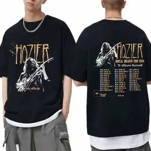 Hozier 2024 Tour Vintage Shirt, Hozier Unreal Unearth Tour 2024 Shirt, Hozier Tour Merch, Hozier Unreal Unearth Album, Hozier Fan Gift T-shirts, Crewnecks, Hoodies – Gifts Suitable for Anyone