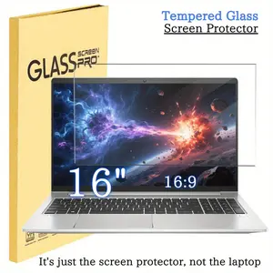 SAMIDANN 2pcs 16 Inch Laptop Screen Protector HD Clarity 5H Hardness for HP Dell ASUS Lenovo 16:9 Ratio