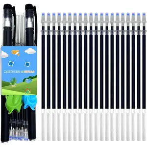 20 count Magical Pen Refills  Magic Practice Copybook,Drawing Pen of Invisible Ink, (20 pcs Blue Refills +2 Pens)