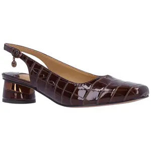 J. Renee' Patent Leather Pump - Taveta-1 Embossed