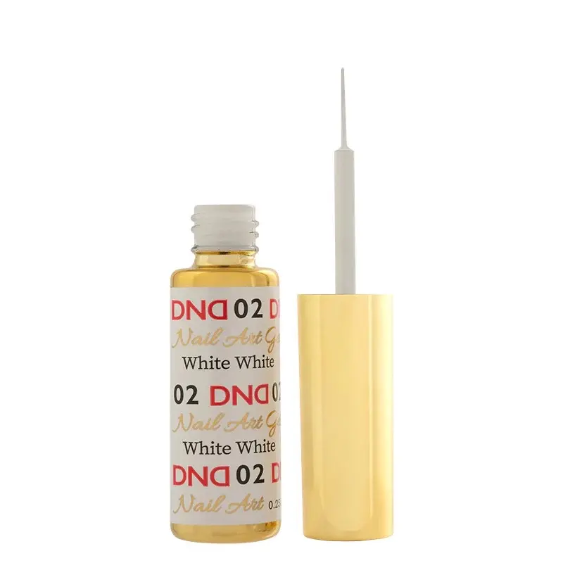 DND White Liner Gel nail care nail art DND White Liner Gel nail care nail art