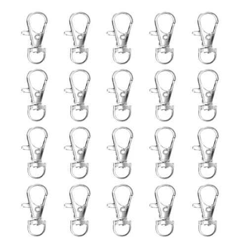 20pcs Length: 1.36inch(34.5mm) Inside wi