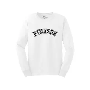 Finesse Long Sleeve Tee (Black Logo)