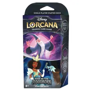 Disney Lorcana TCG: Rise of The Floodborn - Amethyst & Steel Single Player Starter Deck