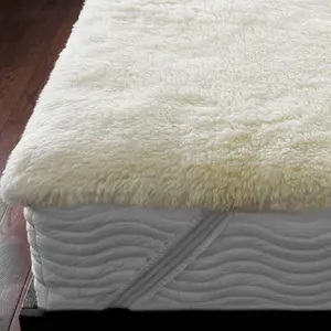 Wool Mattress Pad - Natural