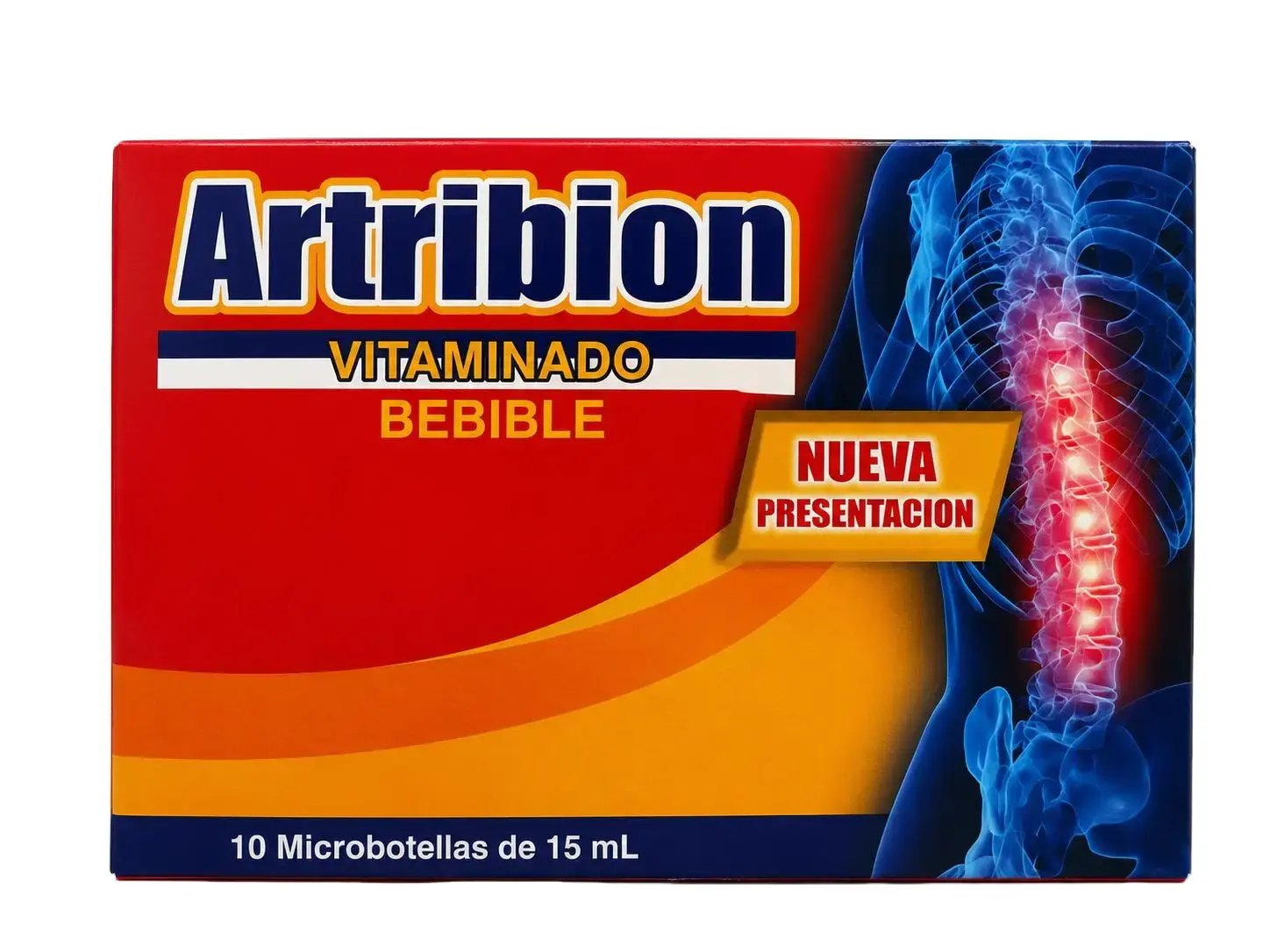 Artribion Vitaminado Drinkable Dietary Supplement, New Presentation, 10 x 15mL Vials, for Health & Wellness Support, Healthy Nutritional Supplement