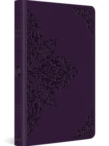 ESV Large Print Value Thinline Bible (TruTone, Lavender, Filigree Design)
