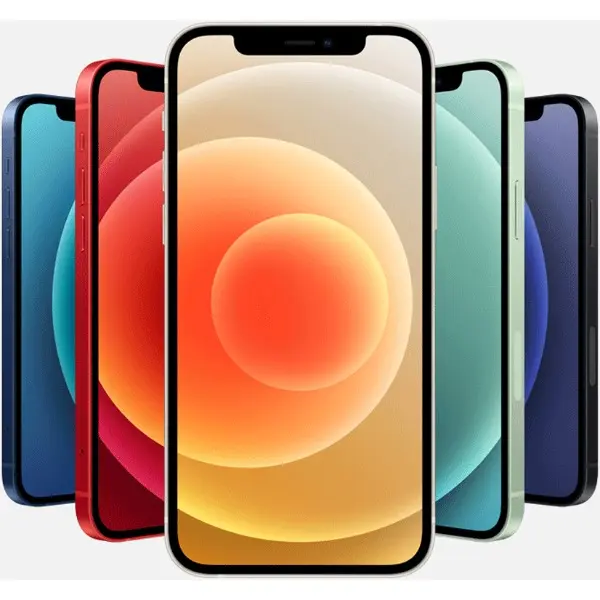 Refurbished Apple iPhone 12 (AT&T Locked) 128GB All Colors - Good with 1 Year Warranty by BITB