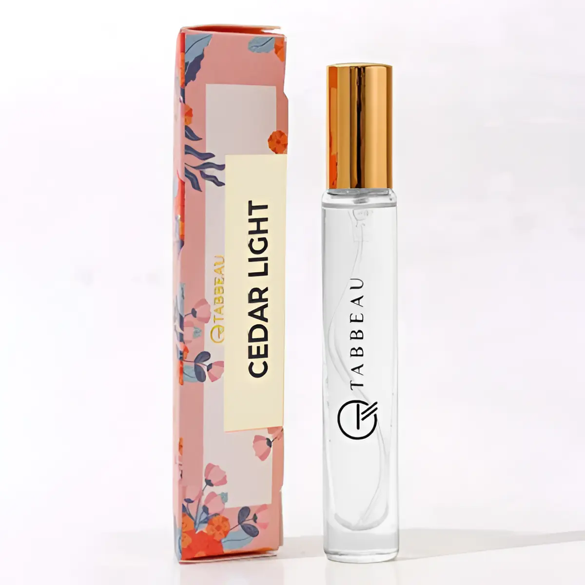 CEDAR LIGHT Unisex Eau De Parfum, Handmade Aromatic Long-Lasting Lightweight Fragrance, Clean All-Natural Ingredients, 10 ML/0.33 OZ Pocket-Size Travel Bottle, Longlasting Unisex Fragrance