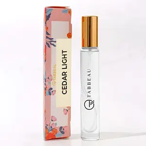 CEDAR LIGHT Eau De Parfum | Handmade Fragrance for Women & Men | Clean & Natural Ingredients | (TRAVEL SIZE 10 ML /0.33 OZ) Long Lasting & Lightweight - Unique Unisex Original Scent