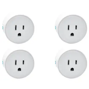 Digital Gadgets 4-Pack Alexa-Enabled Mini Smart Sockets Digital Gadgets 4-Pack Alexa-Enabled Mini Smart Sockets