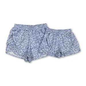 Adult Women Atheletic Shorts Sports Bottom Camo Mummy and Me Summer Shorts 1