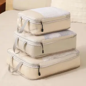 3-Piece Compression Travel Storage Cube Set