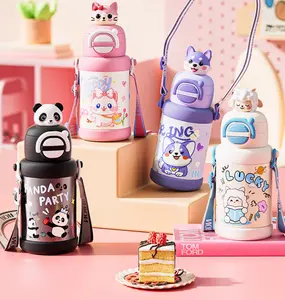 Bunny Ear Dripping Cup 500ml, Cute & Attractive Design + Leak-proof & Portable, The Top Choice for Students