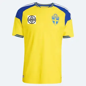 Personalized Full Set Sweden Soccer Jersey World Cup 2026, Custom Name Number Logo National Soccer Jersey 4