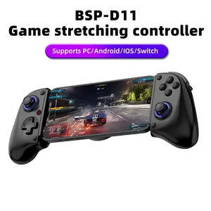 Stretchable Game  Hall Trigger Supports Android Phone/Tablet/Switch/PC/iOS/XBOX Streaming  Wireless with Touchpad station rgb controller new Pro Controller with Gyro series usb connection Remote Control Replacement Kit smart wake-up switchbutton design