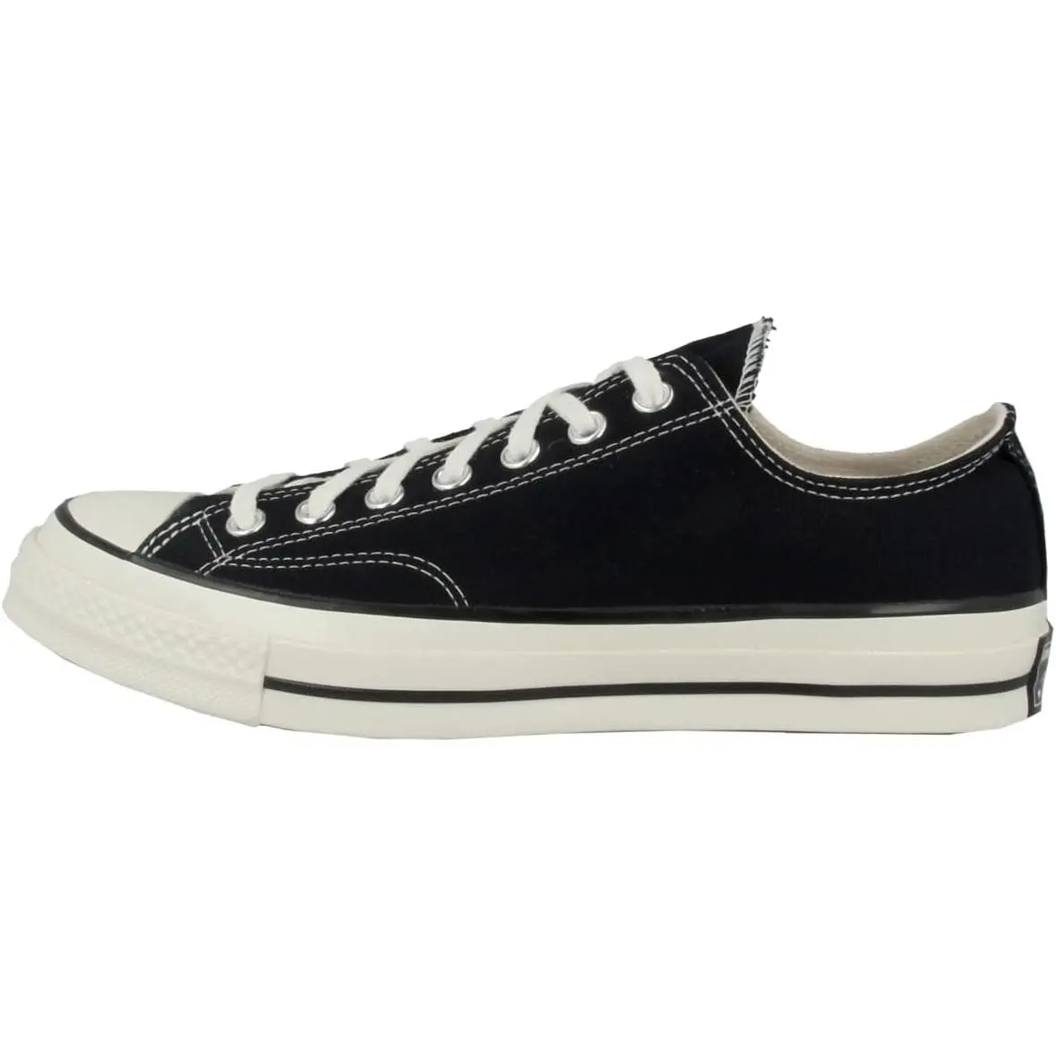Converse Unisex Chuck 70 Closed Canvas Sneaker - Black 162058C, Athletic Trainer, Sports Shoes
