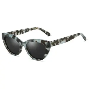 ZENOTTIC Trendy Polarized Women Sunglasses: Retro Cateye Shades for Ladies - Sun Glasses with UV400 Protection