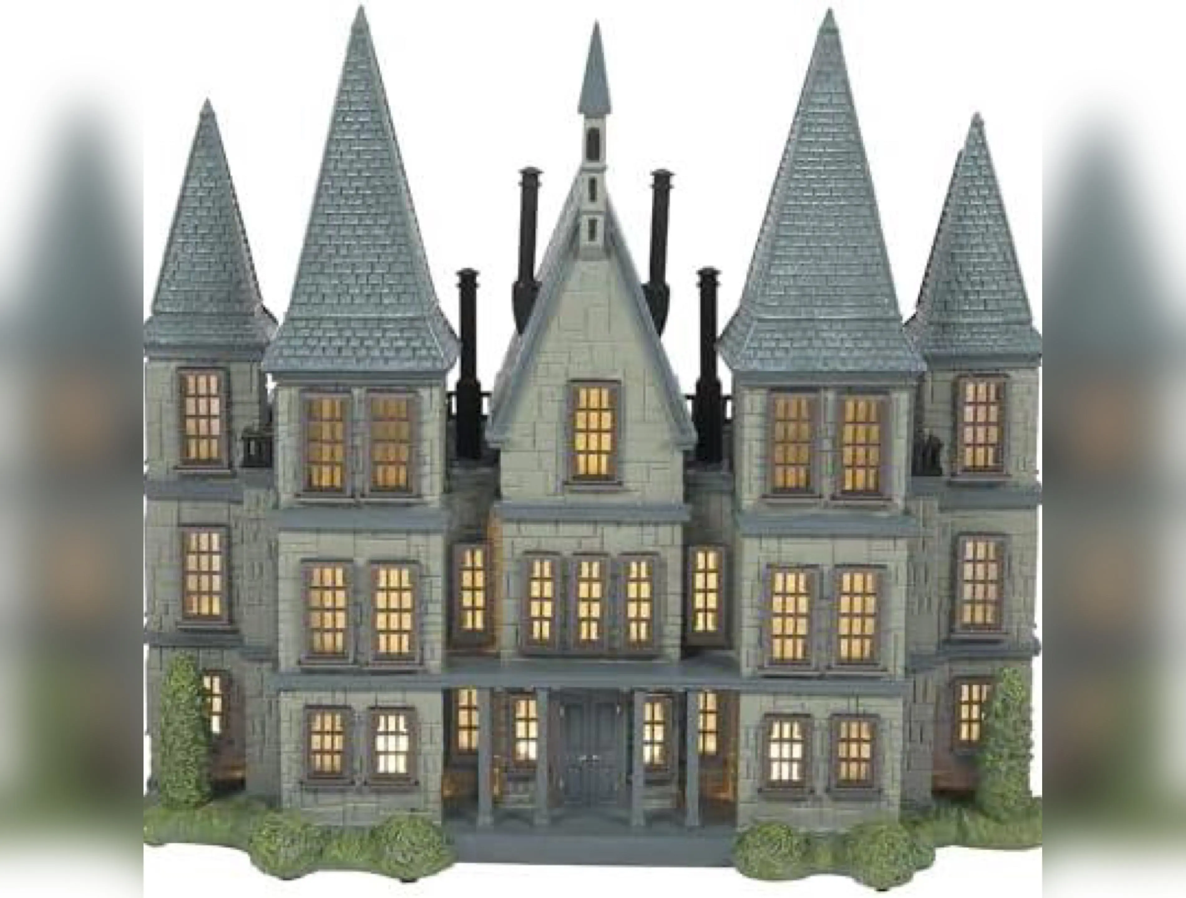 Department 56 Harry Potter Village Malfoy Manor Lit Building, 8 Inch
