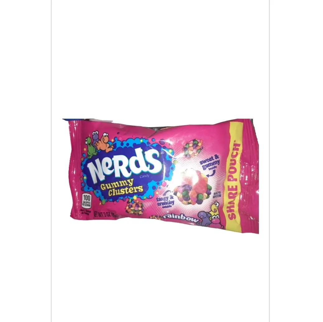 Rainbow Gummy Nerds Candy Fruity Pack