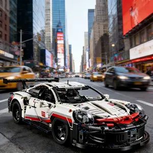 1631PCS 1:8 Scale 42096 Sports Car Building Kit High Detail Technical Model Authentic Collectible Race Car Display Gift for Enthusiasts