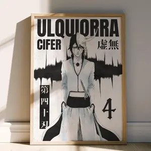 Bleach Anime Poster - Ulquiorra Cifer Art Print