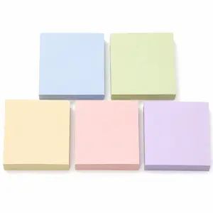 Morandi Color Sticky Notes & Sticky Combo Notebook – Aesthetic Self-Adhesive Memo Pads for Students, Office & School, Colorful Hand-Tear Reminder Notepad Stickers