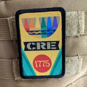 Crayon eaters marine meme ration  2"x3" morale patch with hook and loop backing military joke meme